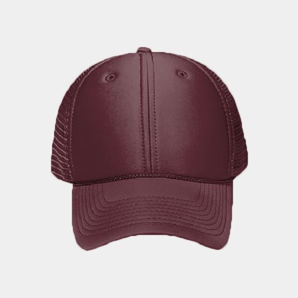 OTTO CAP 6 Panel Low Profile Mesh Back Trucker Hat Thumbnail