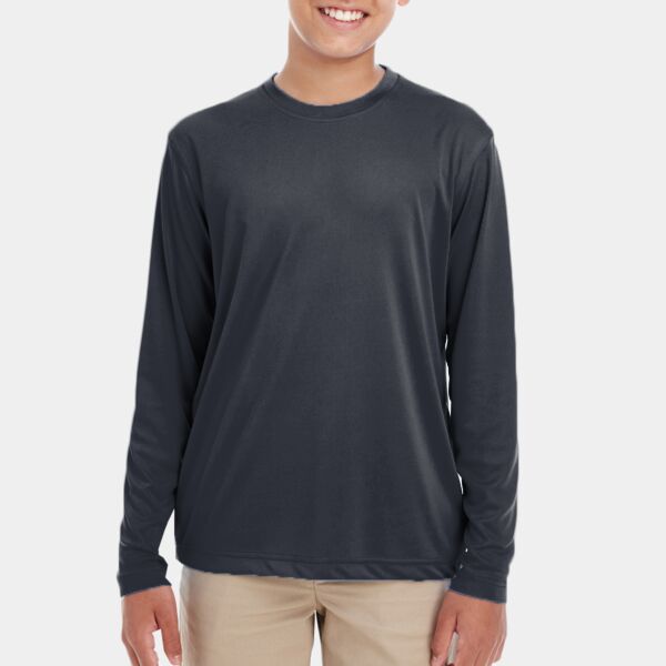 UltraClub Youth Cool & Dry Performance Long-Sleeve Top 8622Y Youth Cool & Dry Performance Long-Sleeve Top Thumbnail