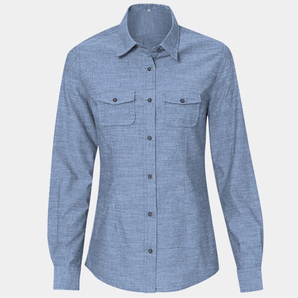 Ladies' Chambray Woven Shirt Thumbnail