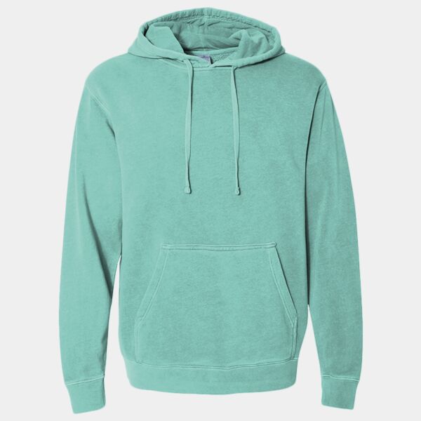 Unisex Midweight Pigment-Dyed Hooded Sweatshirt Thumbnail