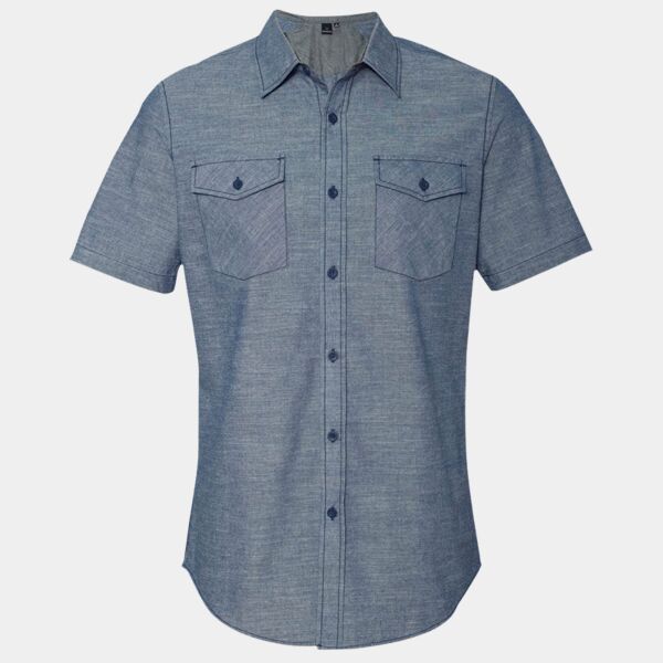 Men's Chambray Woven Shirt Thumbnail