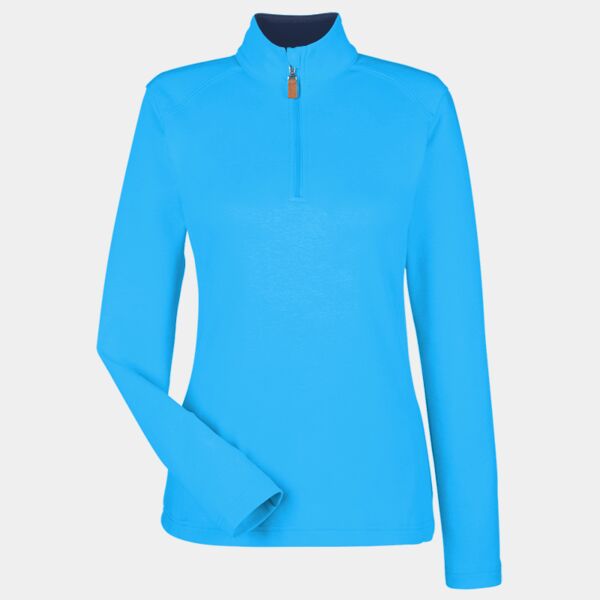 Devon & Jones Ladies' DRYTEC20â„¢ Performance Quarter-Zip DG479W Ladies' DRYTEC20â„¢ Performance Quarter-Zip Thumbnail