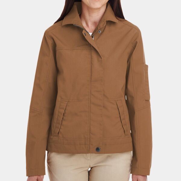 Harriton Ladies' Auxiliary Canvas Work Jacket M705W Ladies' Auxiliary Canvas Work Jacket Thumbnail