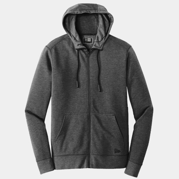Tri Blend Fleece Full Zip Hoodie Thumbnail