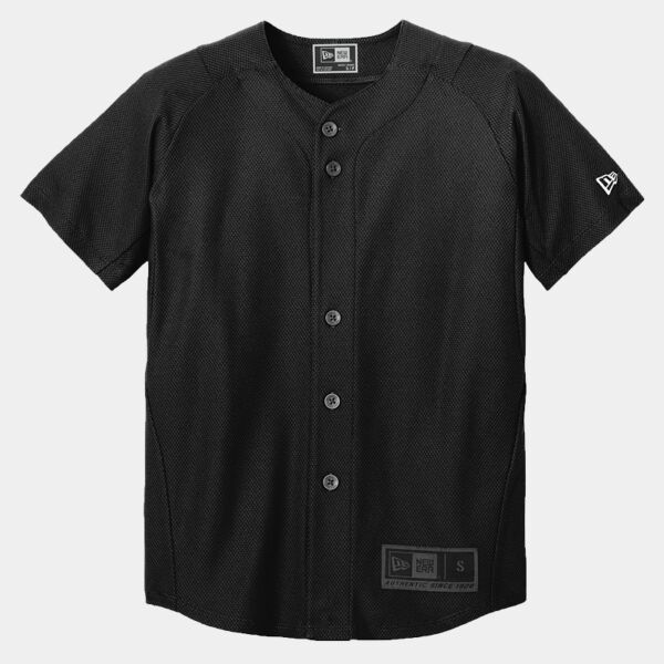 New Era Youth Diamond Era Full Button Jersey YNEA220 Youth Diamond Era Full Button Jersey Thumbnail