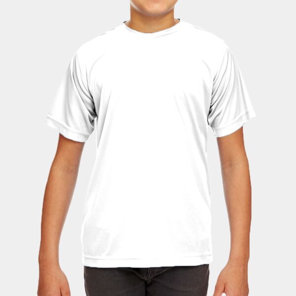 UltraClub Youth Cool & Dry Sport Performance Interlock T-Shirt 8420Y Youth Cool & Dry Sport Performance Interlock T-Shirt Thumbnail