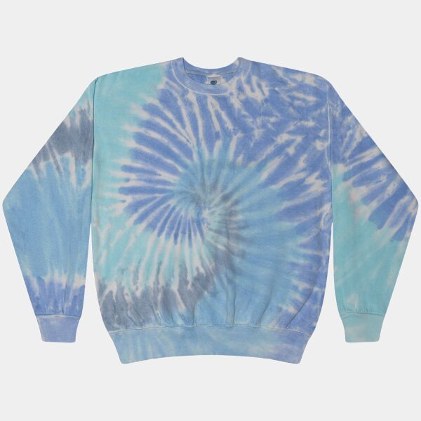 Tie-Dye Adult Crew Neck Sweatshirt H8100 Adult Crew Neck Sweatshirt Thumbnail