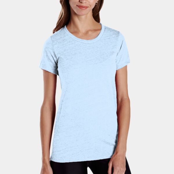Ladies' USA Made Triblend Crewneck T-Shirt Thumbnail