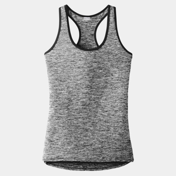 Sport Tek Women's PosiCharge ® Electric Heather Racerback Tank LST396 Women's PosiCharge ® Electric Heather Racerback Tank Thumbnail