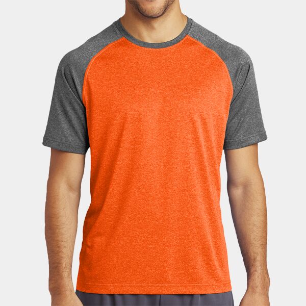 Sport Tek Heather On Heather Contender Tee ST362 Heather On Heather Contender Tee Thumbnail