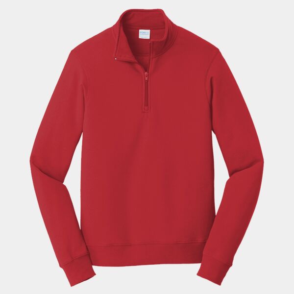 Port & Company Fan Favorite Fleece 1/4 Zip Pullover Sweatshirt PC850Q Fan Favorite Fleece 1/4 Zip Pullover Sweatshirt Thumbnail