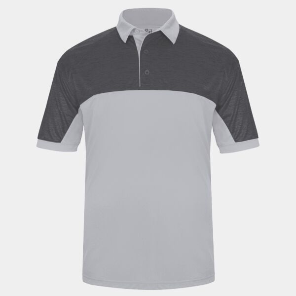 Badger Men's Tonal Blend Polo 3341 Men's Tonal Blend Polo Thumbnail