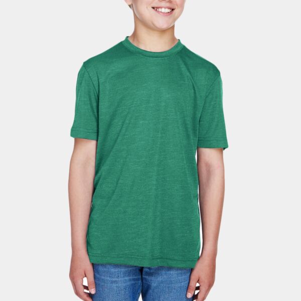 Youth Sonic Heather Performance T-Shirt Thumbnail