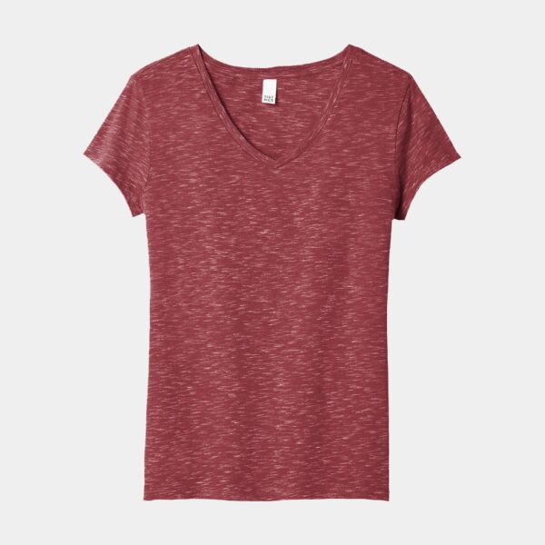 Women's Medal V Neck Tee Thumbnail
