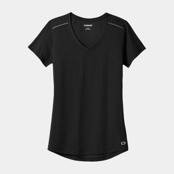 Women's Peak V Neck Tee Thumbnail