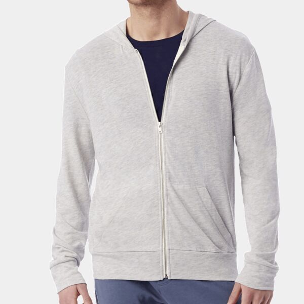 Unisex Eco-Jersey™ Zip Hoodie Thumbnail