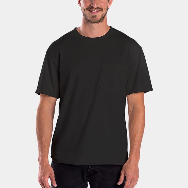 Men's USA Made Tubular Workwear Pocket T-Shirt Thumbnail