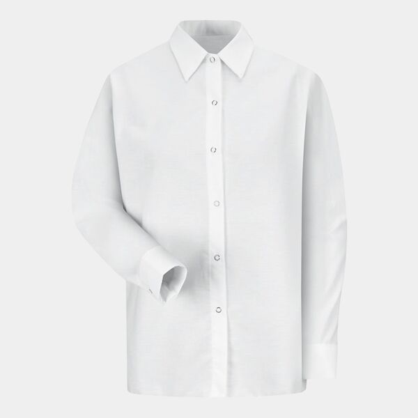 Red Kap Women's Long Sleeve Specialized Pocketless Poplin Work Shirt SP15 Women's Long Sleeve Specialized Pocketless Poplin Work Shirt Thumbnail