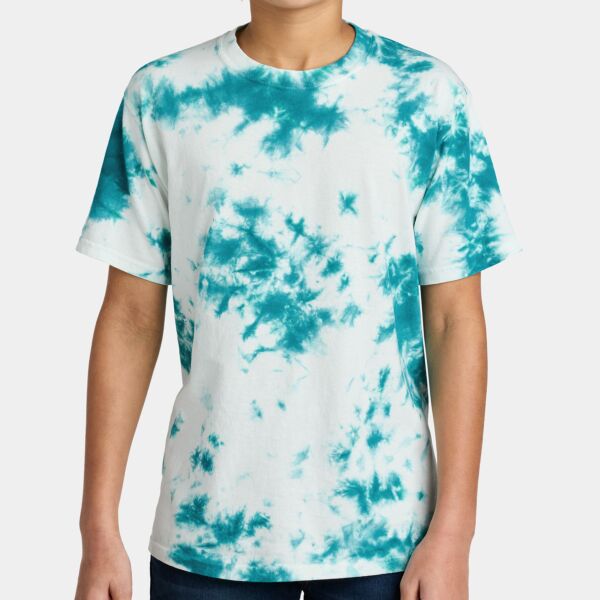 Port & Company Youth Crystal Tie Dye Tee PC145Y Youth Crystal Tie Dye Tee Thumbnail