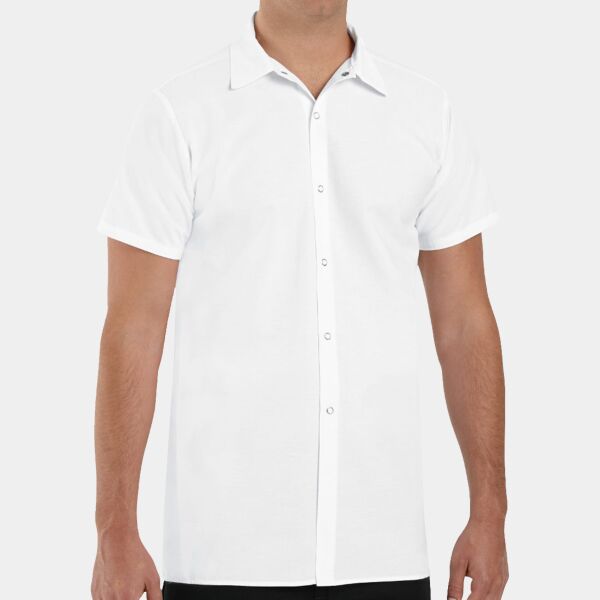 Poly/Cotton Cook Shirt Longer Length Thumbnail