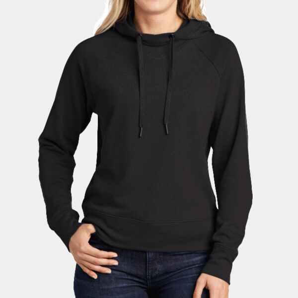 Women's Lightweight French Terry Pullover Hoodie Thumbnail