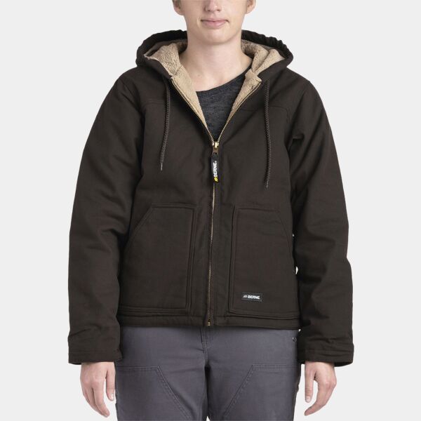 Ladies' Softstone Hooded Coat Thumbnail
