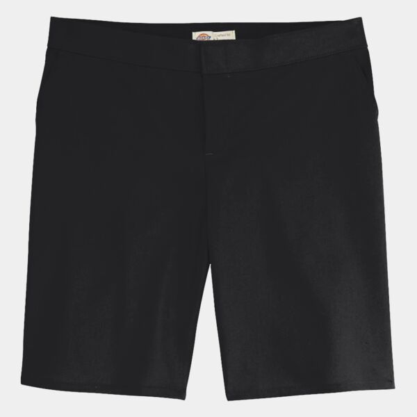Dickies Women's Flat Front Shorts FR22 Women's Flat Front Shorts Thumbnail