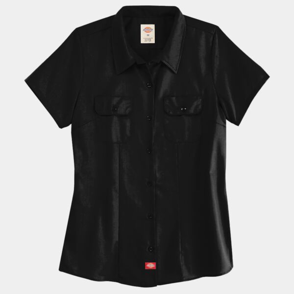 Dickies Women's Short Sleeve Work Shirt FS57 Women's Short Sleeve Work Shirt Thumbnail