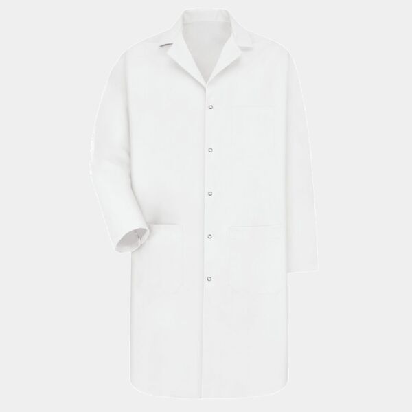Unisex Gripper Front Lab Coat Thumbnail