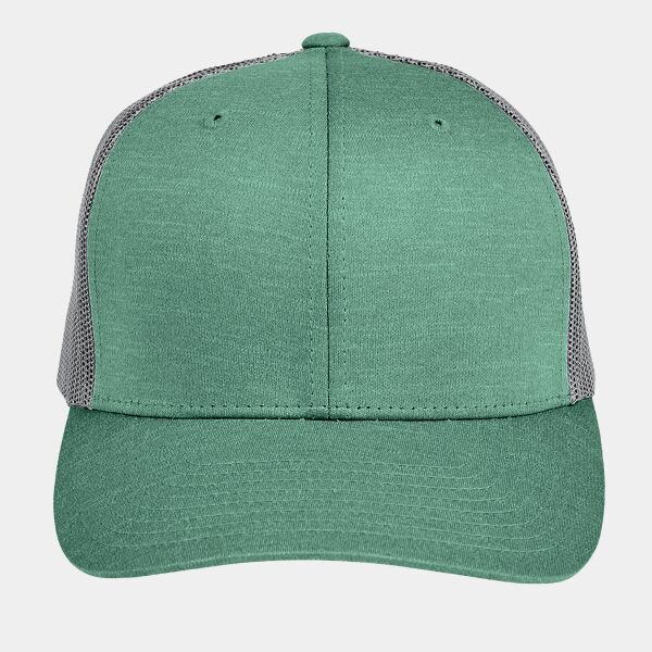 by Yupoong® Adult Zone Sonic Heather Trucker Cap Thumbnail