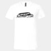 Unisex Jersey Short-Sleeve V-Neck T-Shirt Thumbnail