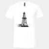 Unisex Jersey Short-Sleeve V-Neck T-Shirt Thumbnail