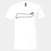 Unisex Jersey Short-Sleeve V-Neck T-Shirt Thumbnail