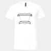 Unisex Jersey Short-Sleeve V-Neck T-Shirt Thumbnail