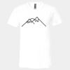 Unisex Jersey Short-Sleeve V-Neck T-Shirt Thumbnail