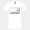 Unisex Jersey Short-Sleeve V-Neck T-Shirt Thumbnail