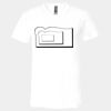 Unisex Jersey Short-Sleeve V-Neck T-Shirt Thumbnail