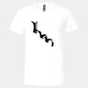 Unisex Jersey Short-Sleeve V-Neck T-Shirt Thumbnail