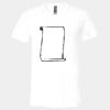 Unisex Jersey Short-Sleeve V-Neck T-Shirt Thumbnail