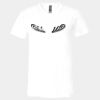 Unisex Jersey Short-Sleeve V-Neck T-Shirt Thumbnail