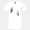 Unisex Jersey Short-Sleeve V-Neck T-Shirt Thumbnail