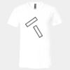 Unisex Jersey Short-Sleeve V-Neck T-Shirt Thumbnail