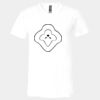 Unisex Jersey Short-Sleeve V-Neck T-Shirt Thumbnail