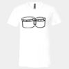 Unisex Jersey Short-Sleeve V-Neck T-Shirt Thumbnail