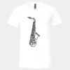 Unisex Jersey Short-Sleeve V-Neck T-Shirt Thumbnail