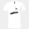 Unisex Jersey Short-Sleeve V-Neck T-Shirt Thumbnail