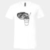 Unisex Jersey Short-Sleeve V-Neck T-Shirt Thumbnail