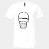 Unisex Jersey Short-Sleeve V-Neck T-Shirt Thumbnail