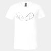 Unisex Jersey Short-Sleeve V-Neck T-Shirt Thumbnail