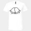 Unisex Jersey Short-Sleeve V-Neck T-Shirt Thumbnail